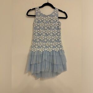Biscotti blue dress girls size 8